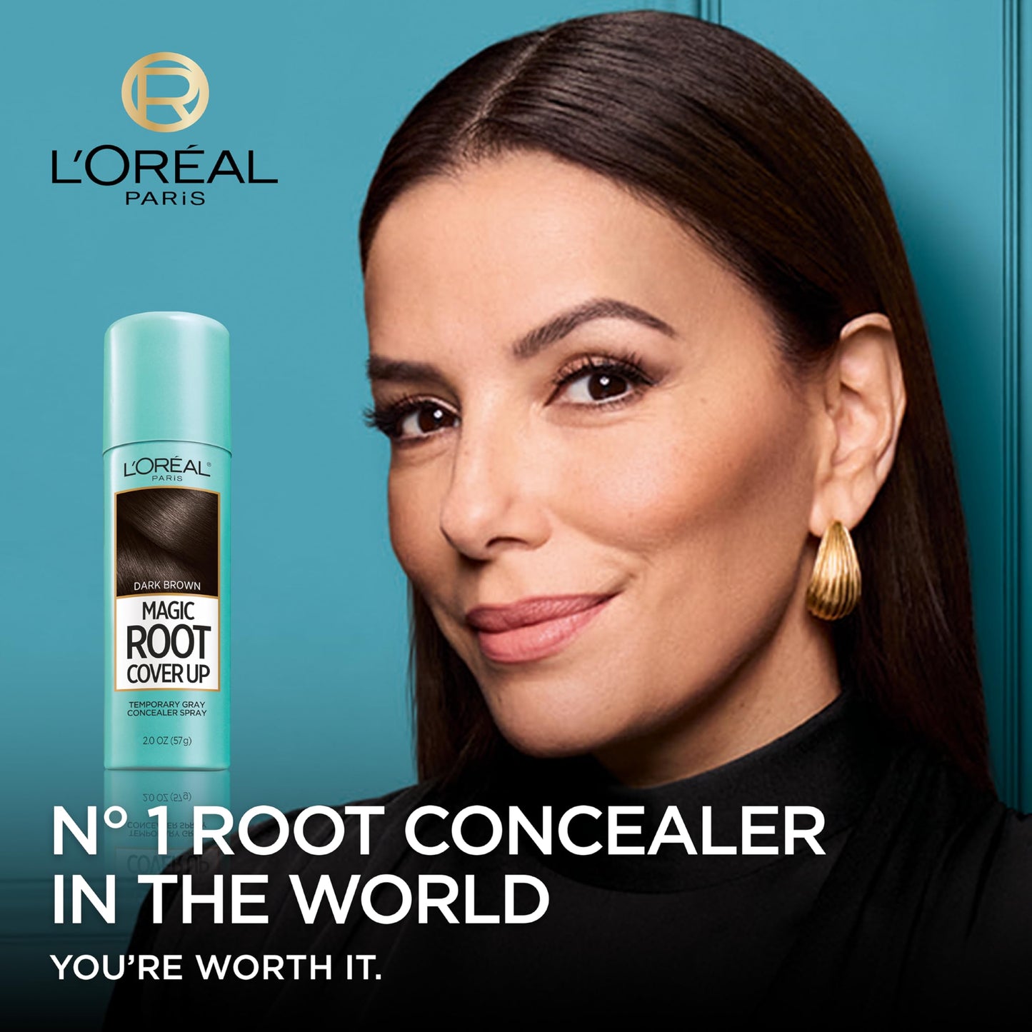 L'Oreal Paris Magic Root Cover Up Spray For Blondes with Dark Roots, Color Concealer, Ammonia and Peroxide Free, Light Blonde, 2