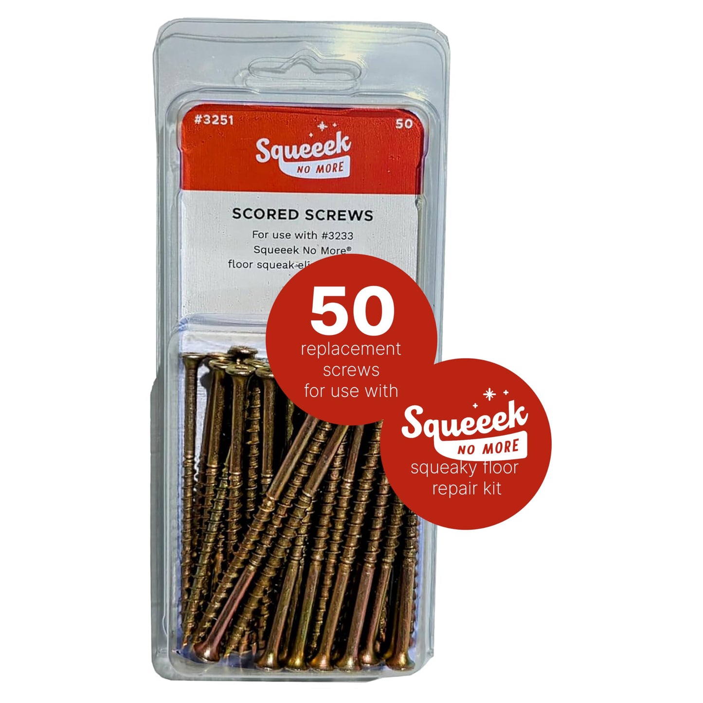 O'BERRY Enterprises 3251 Squeak Replacement Screw (50 Count)