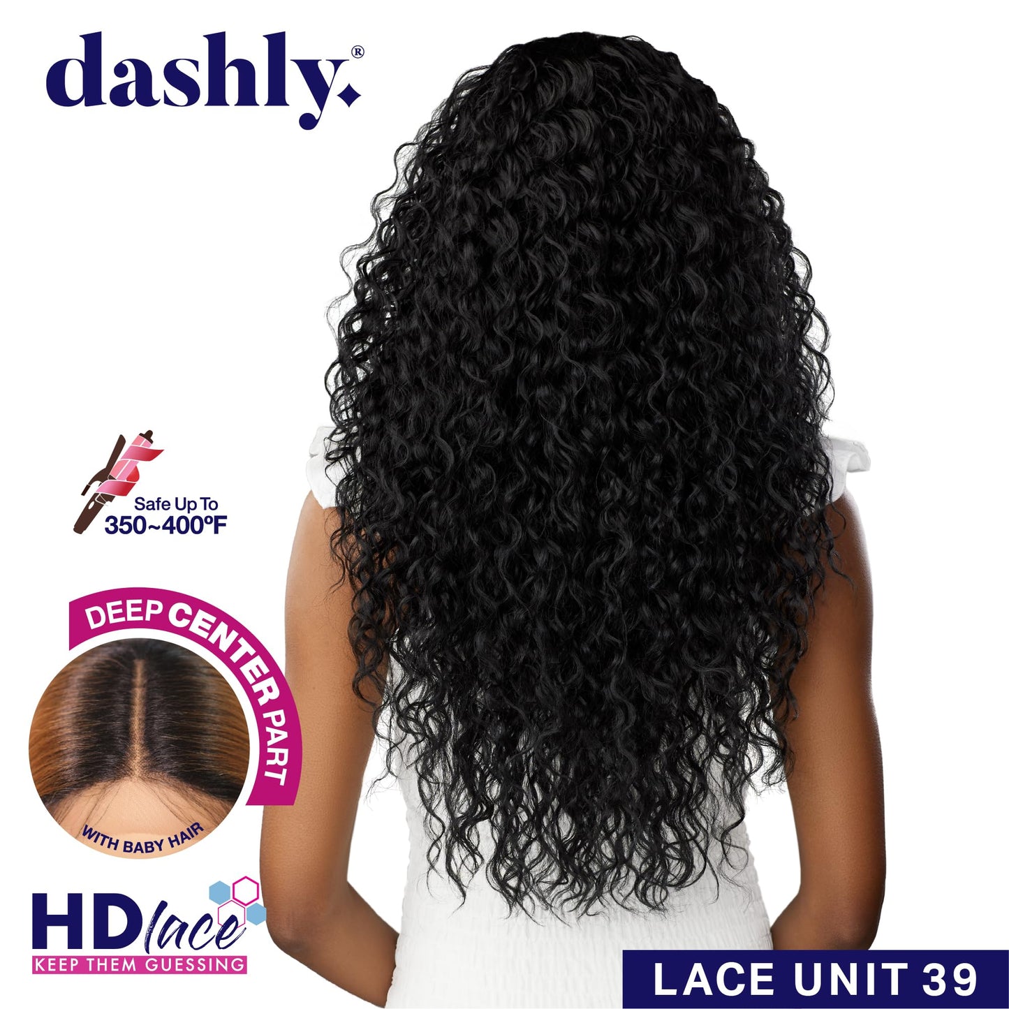 Sensationnel Synthetic Hair Dashly Hd Lace Front Wig - Lace Unit 39 (FLAMBOYAGE SAND)