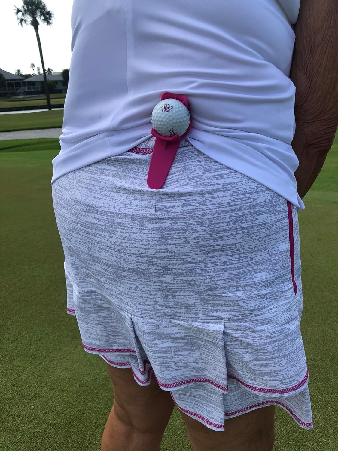 BALL POP Golf Ball Holder & Ball Marker for Waistband and Belt - Unique Golf Accessory Gift for Men, Women, & Kids