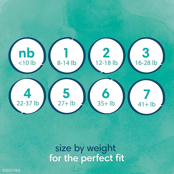 Pampers Pure Protection Baby Diapers, Size 0 (>10 lbs), 76 Count, Up to 100% Leakproof, Premium Plant-Based Skin Protection, Hypoallergenic Soft Diapers
