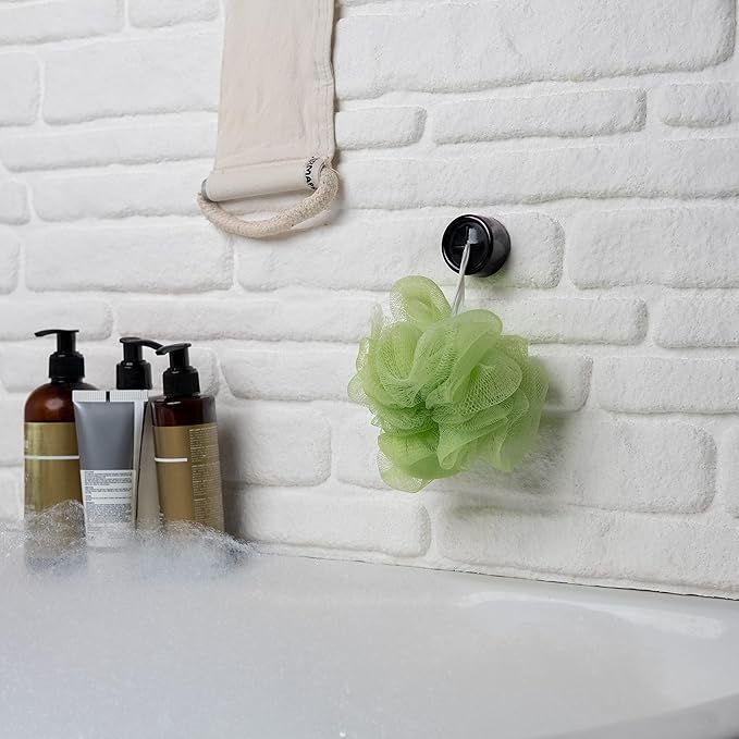 HEFA Towel Holder, Towel Hooks, Dish Towel Holder, Kitchen Organization, Bathroom Accesories, Kitchen Towel Hook, Kitchen Towel Holder, Hand Towel Holder, Kitchen Gadgets 4 Pack, Black Pearl