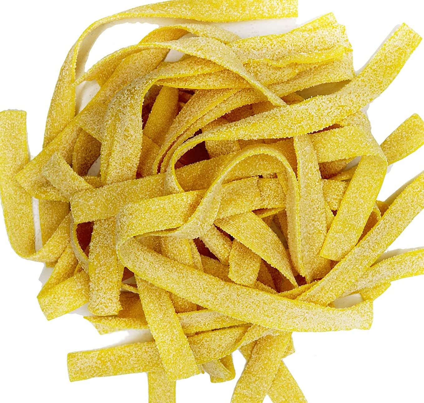 SweetGlob Sour Gummy Belts Candy (2 Pound, Sour Pineapple)