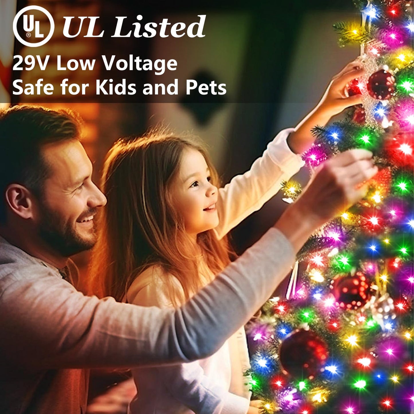 300 Led Indoor String Lights With 12 Modes  Green Wire Connectable Christmas Tree Lights With Timer  Dimmable Twinkle Fairy Lights  75Ft Led Lights For Bedroom Outdoor Home Patio Party  Multicolor
