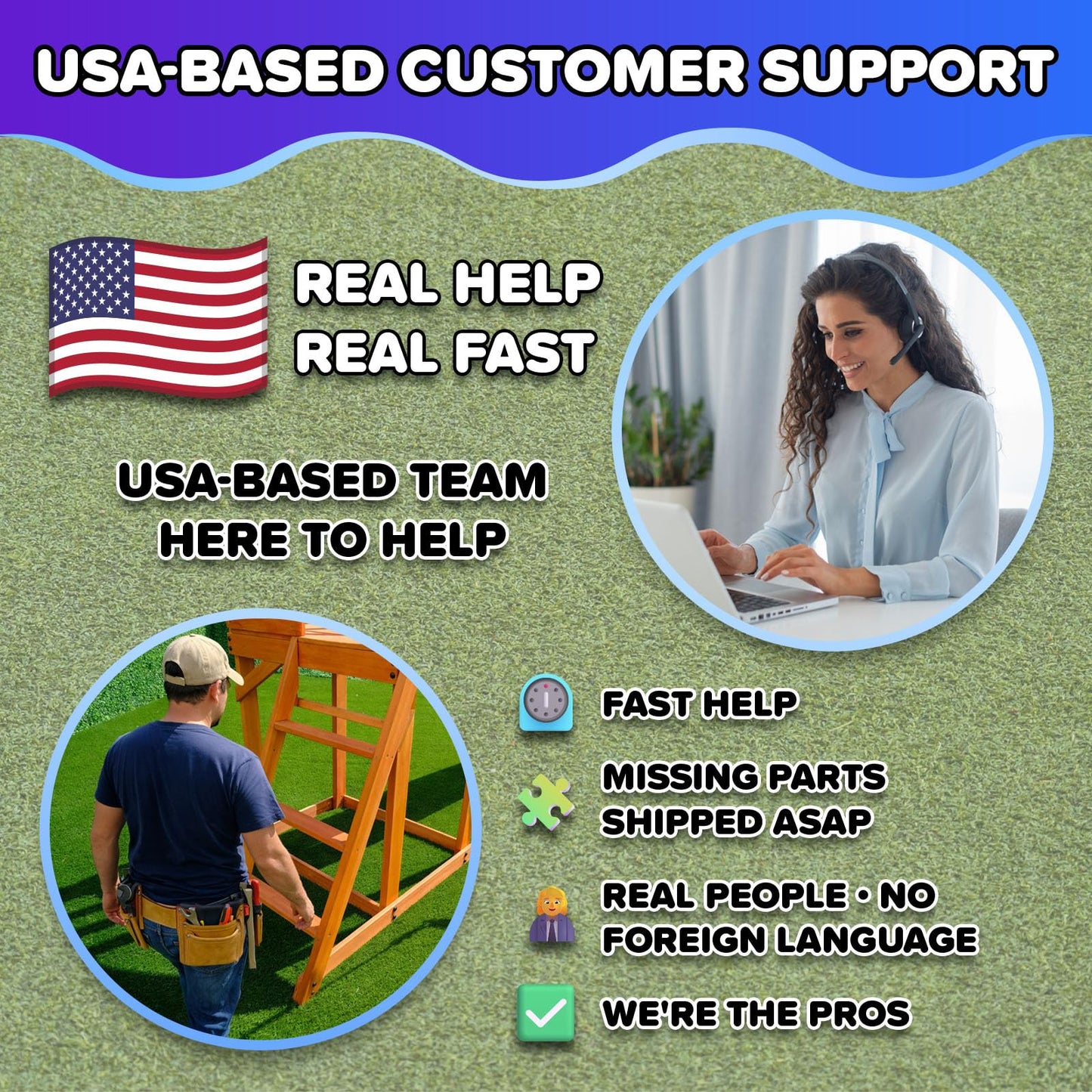 Sportspower Super 9 Metal Swing Set for Outdoor Backyard Play: Teeter Totter, Glide Ride, Roman Glider, Standing Swing, Trapeze, 5ft Slide, Anchor Kit, 7.5' D × 17.1' W × 6.1' H