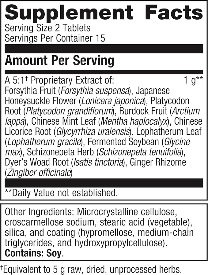Metagenics Essential Defense - Immune Support* - Traditional Chinese Ingredients - Supplement with Licorice Root Extract, Ginger & Isatis - Non-GMO, Gluten-Free & Vegetarian - 30 Tablets