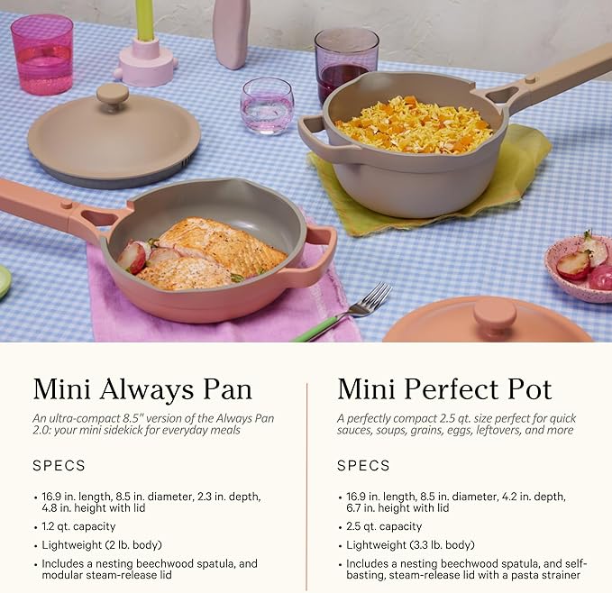 Our Place Ultimate Cookware Set - Complete 18-Piece Set Including the Always Pan, Perfect Pot, and Bakeware Set | Multifunctional, Toxin-Free Nonstick | Replaces 44 Pieces | Char