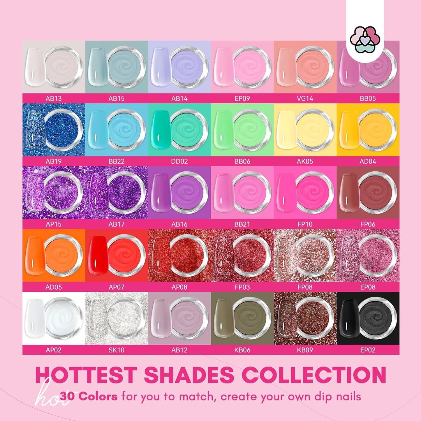 SAVILAND Dip Powder Nail Kit with Drill: Starter Set 30 Colors Summer Spring Keratin Dip Nails Powder with Dipping Liquid Set Activator Base Top Coat Cuticle Oil for DIY Manicure Nail Art