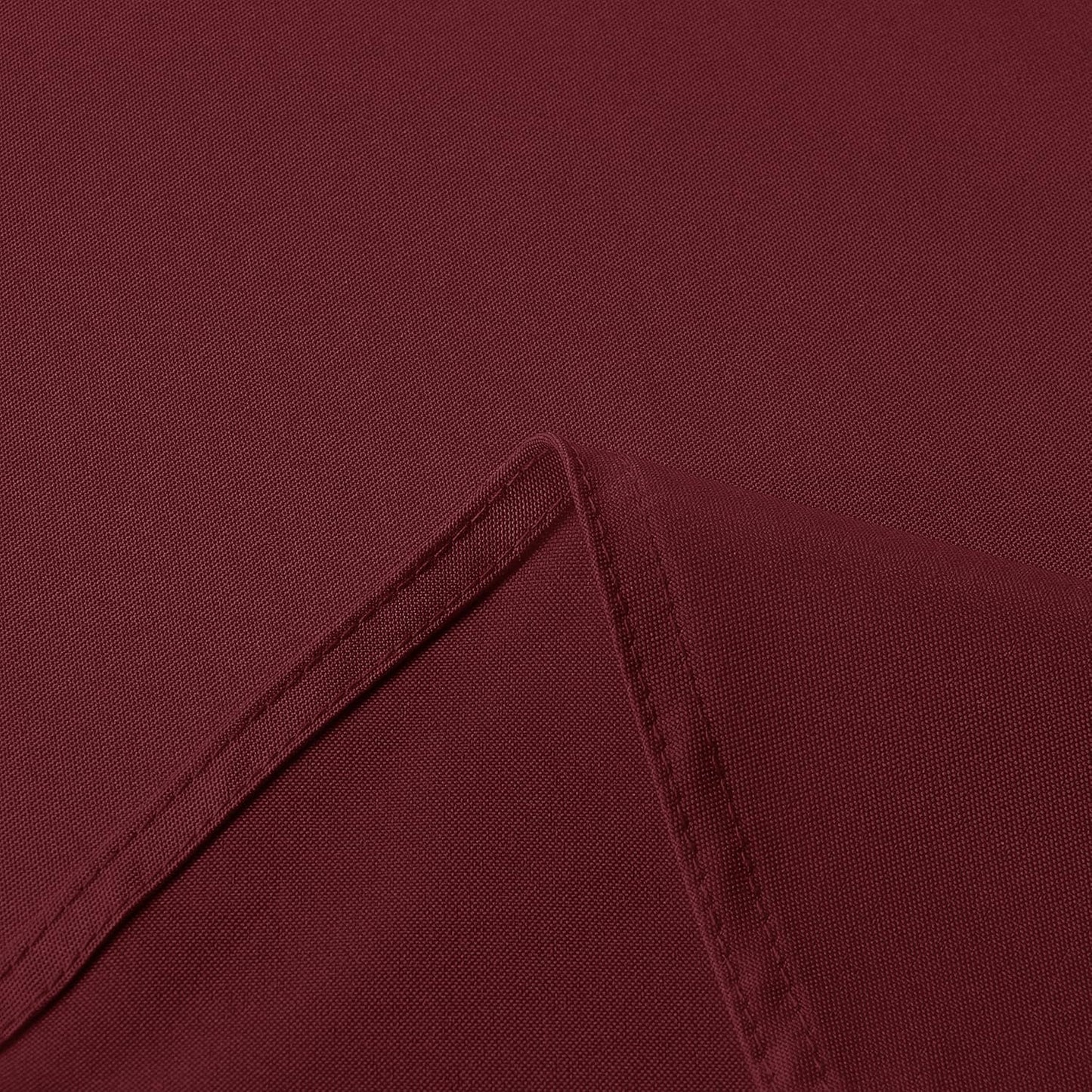 sancua Rectangle Tablecloth - 70 x 108 Inch - Stain and Wrinkle Resistant Washable Polyester Table Cloth, Decorative Fabric Table Cover for Dining Tables, Buffet Parties and Camping, Burgundy