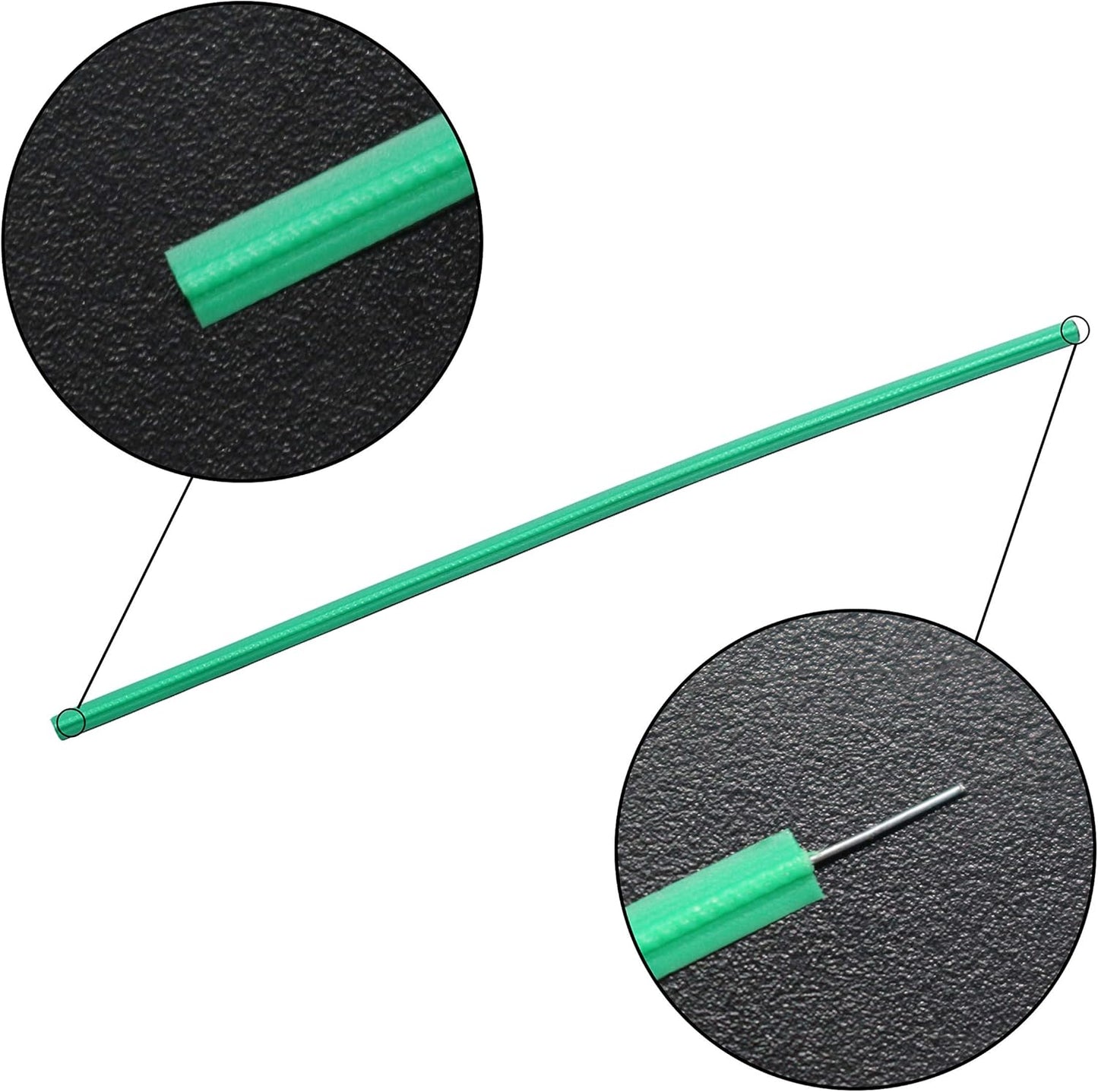 Gardzen 300 pcs 5" Twist Ties, Reusable Coated Wire Plant Ties, Ideal for Sealing Plastic Bags, Bread Bags, Organizing Cords, Gardening Activities