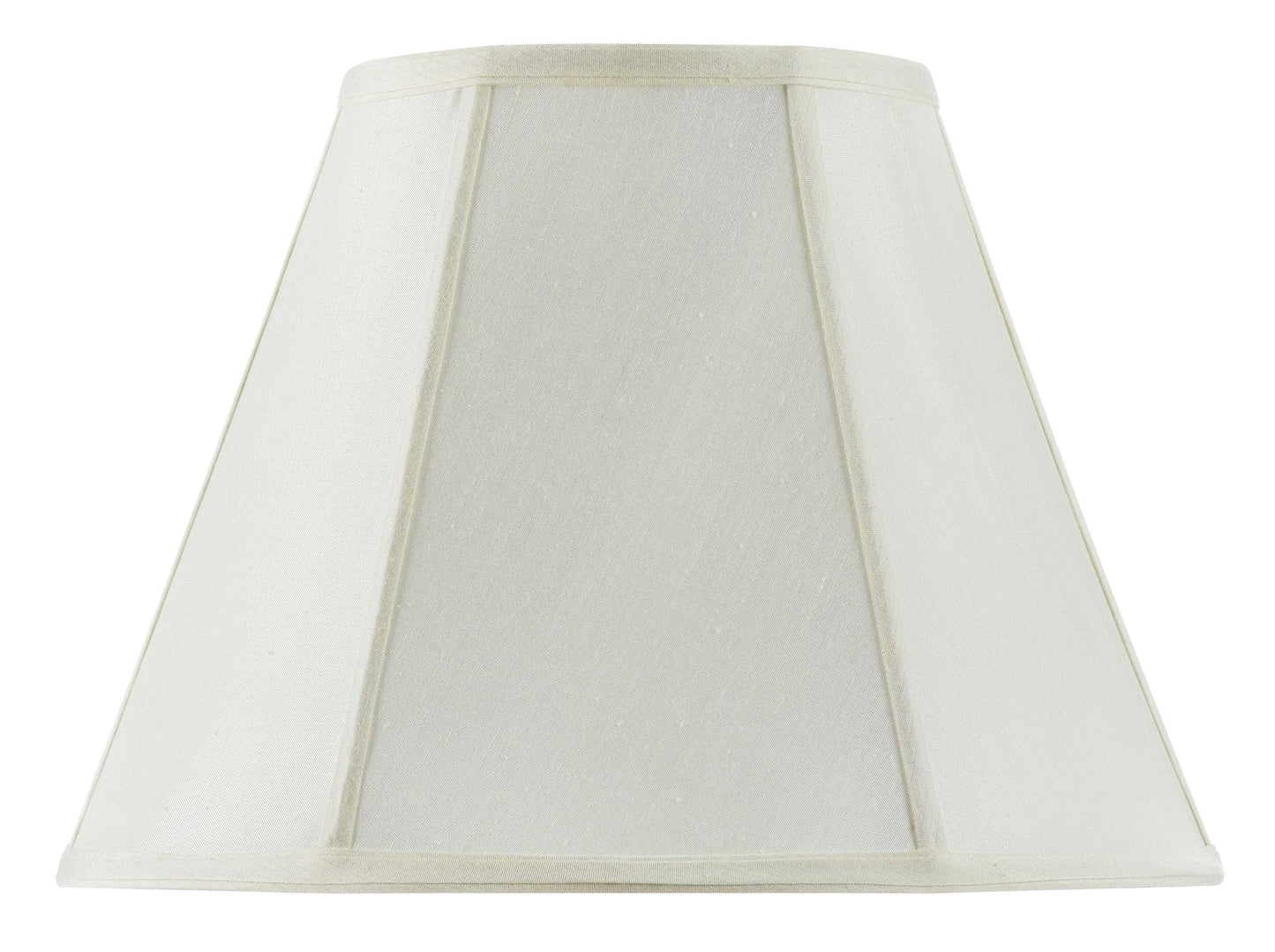 Cal Lighting Transitional Shade Lighting Accessories, Metal, 11inx14inx14in, Eggshell, Model CALSH-8106/14-EG