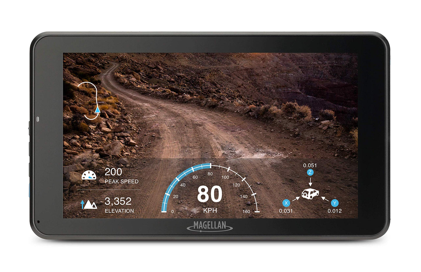 Magellan Tn7881Sgluc Tr7 Trail And Street Gps Navigator With A Camera
