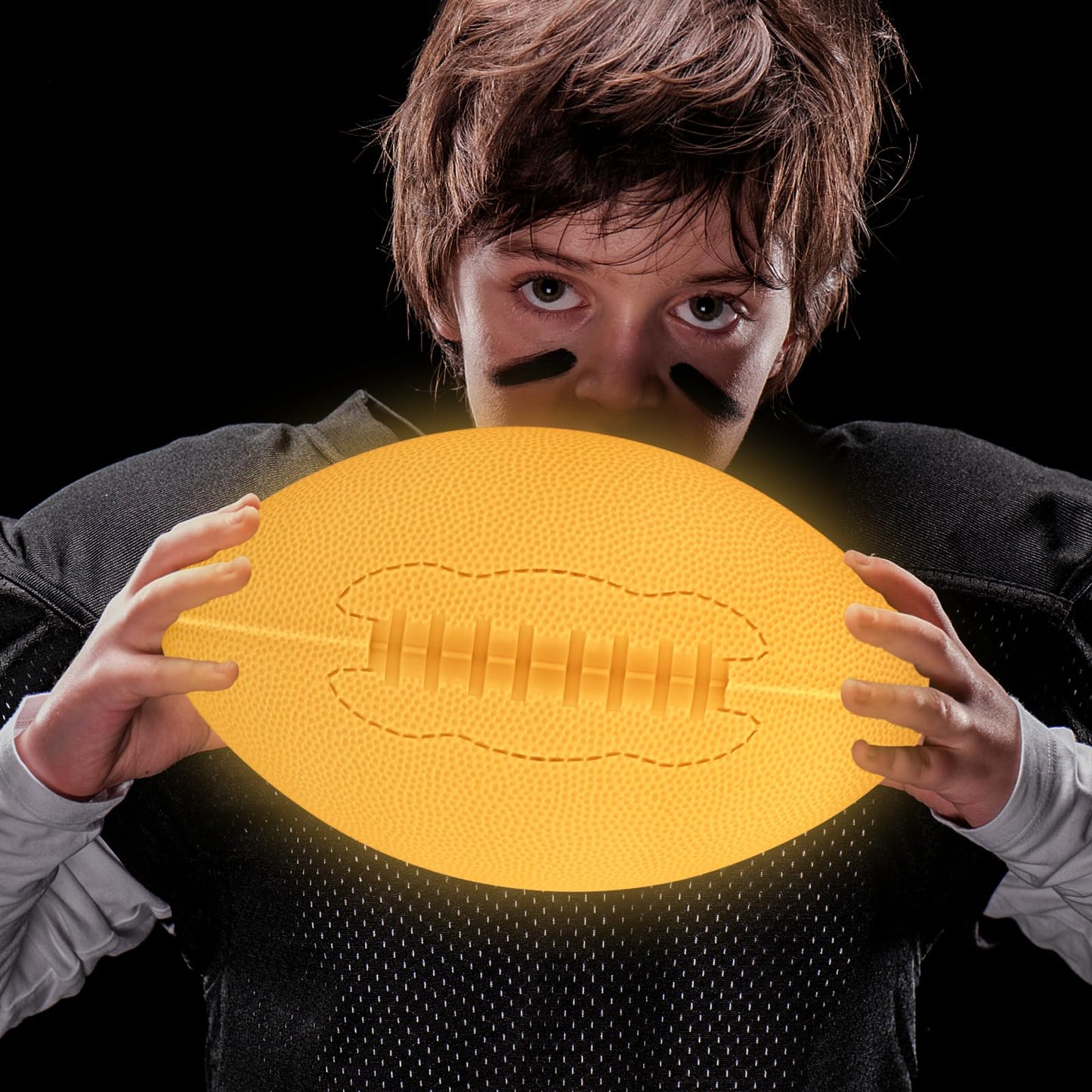 Olee Odee Football Night Light Lamp, Remote Control, 16 Colors, M (7.7inD x 4.9inW x 4.9inH), Multicolor, Model OODE