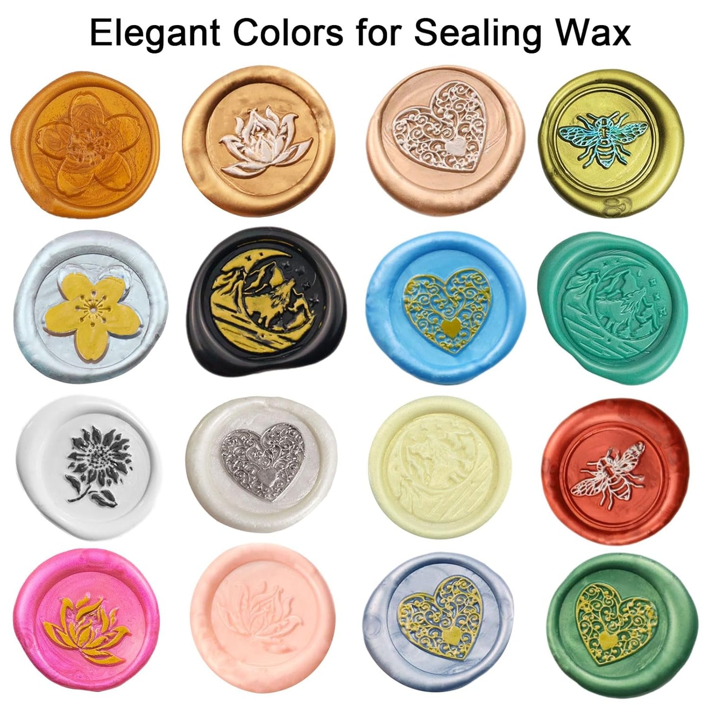 Wax Seal Stick, Ioggtser 20PCS Mini Glue Gun Wax Seal Stick for Wax Seal Stamp, Sealing Wax Sticks for Wedding Invitations, Cards, Envelopes (Olive Green)