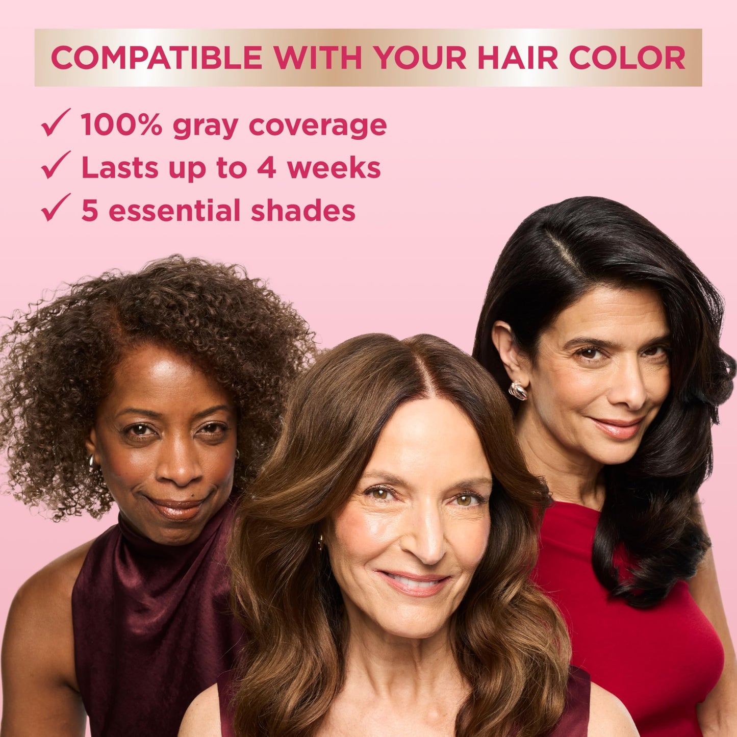 Garnier Color Sensation Color Retouch, Demi Permanent Hair Dye for Roots with 100% Gray Coverage, Rich Brown Hair Dye 6.0, Pack