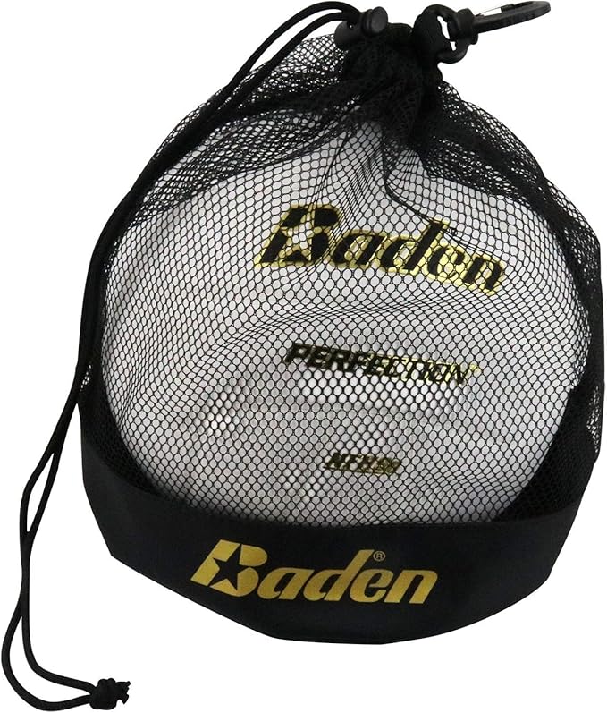 Baden Single Ball Bag | Fits Volleyball, Soccer Ball, or Basketball | Durable Design for Easy Transport and Storage