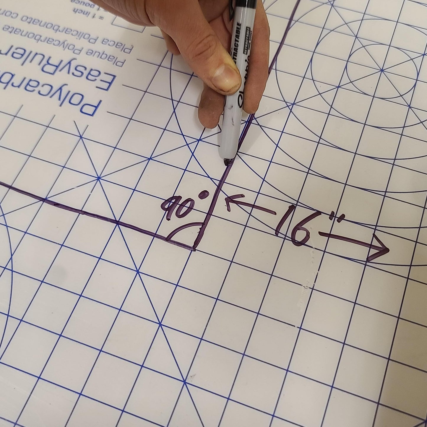 Polycarbonate Clear Plastic Sheet 12" X 18" X 0.0625" (1/16") Exact, EasyRuler Film, Shatter Resistant, Easier to Cut, Bend, Mold than Plexiglass. VEX Robot, Hobby, DIY, Industrial. Glass Replacement