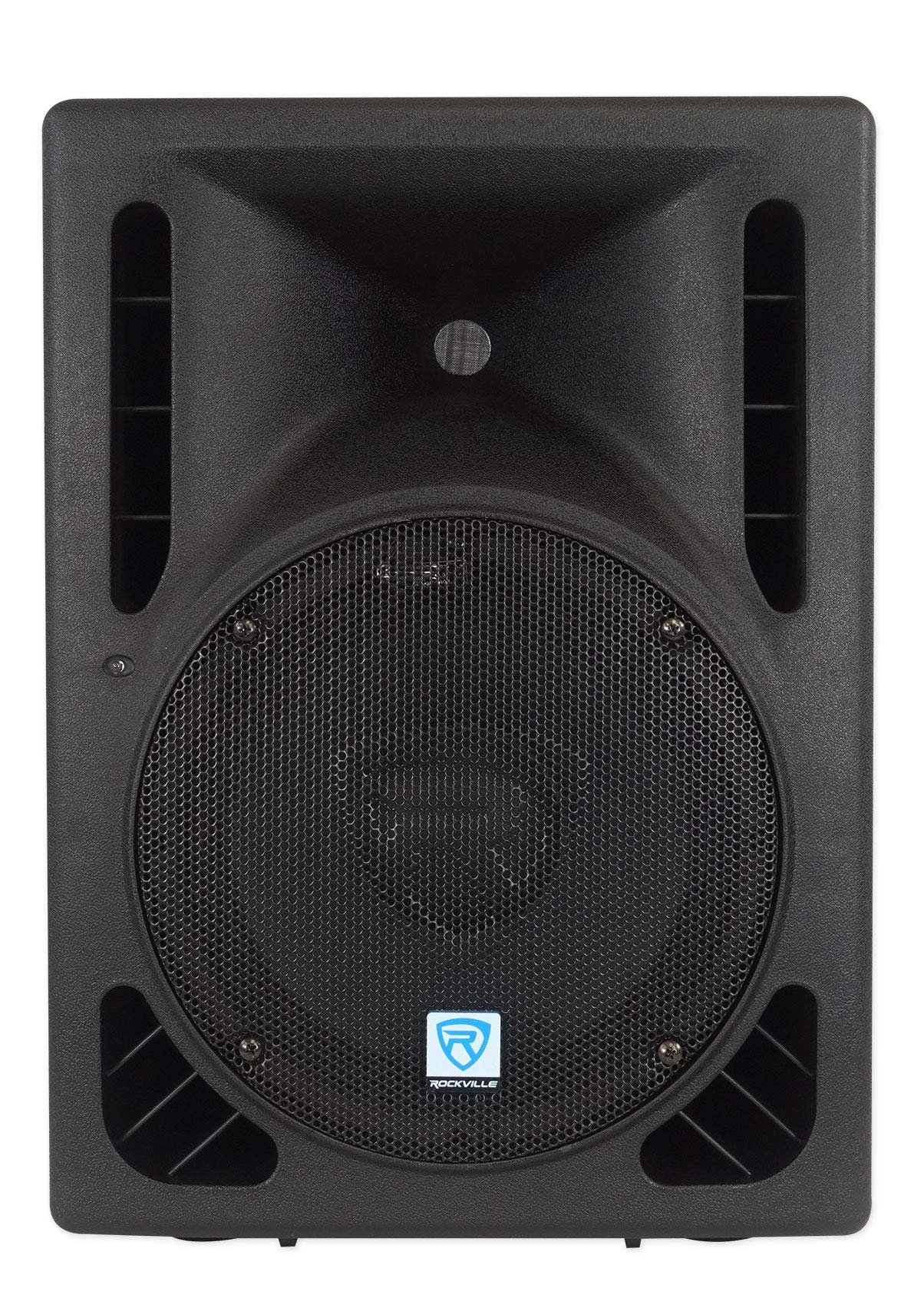 Rockville Rpg10Bt V2 600W 10 Powered Dj Pa Speaker, Bluetooth 5.0, Tws Wireless Linking, Remote, Eq, Usb/Sd, For Events And Perf
