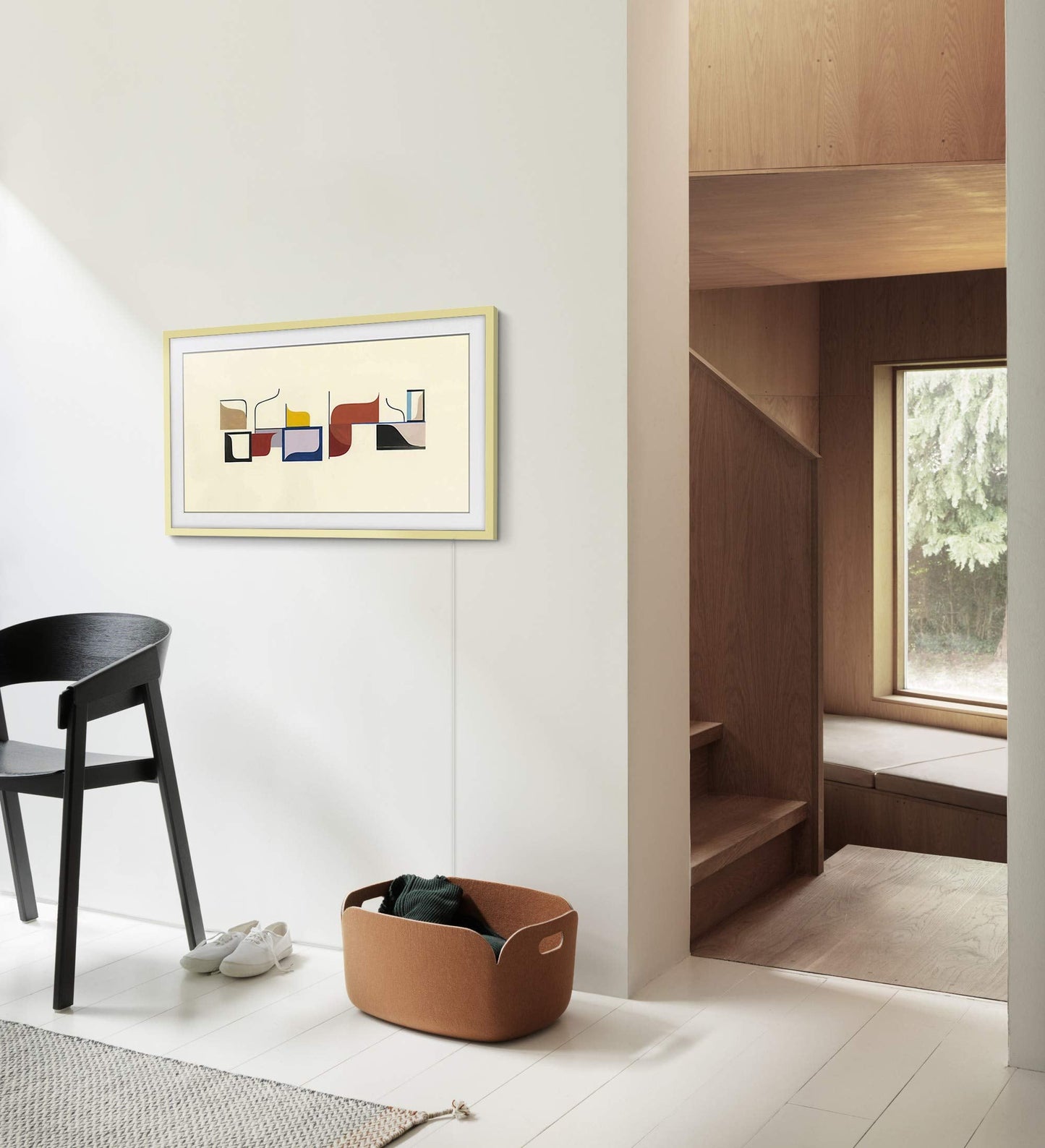Samsung 32-Inch Class The Frame Customizable Bezel - White (Scft32Wt/Za, 2020 Model)