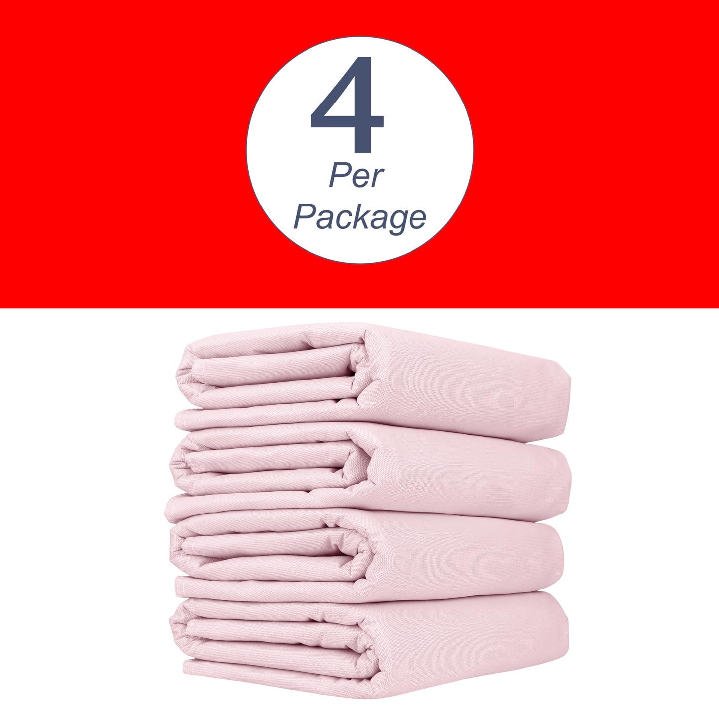 AbsorbEase® Washable Underpads, 34" x 36" (Pack of 4) - Heavy Absorbency Reusable Incontinence Pads for Kids, Adults, Elderly, Pets - Waterproof Protective Pad for Bed, Couch, Sofa, Furniture, Floor