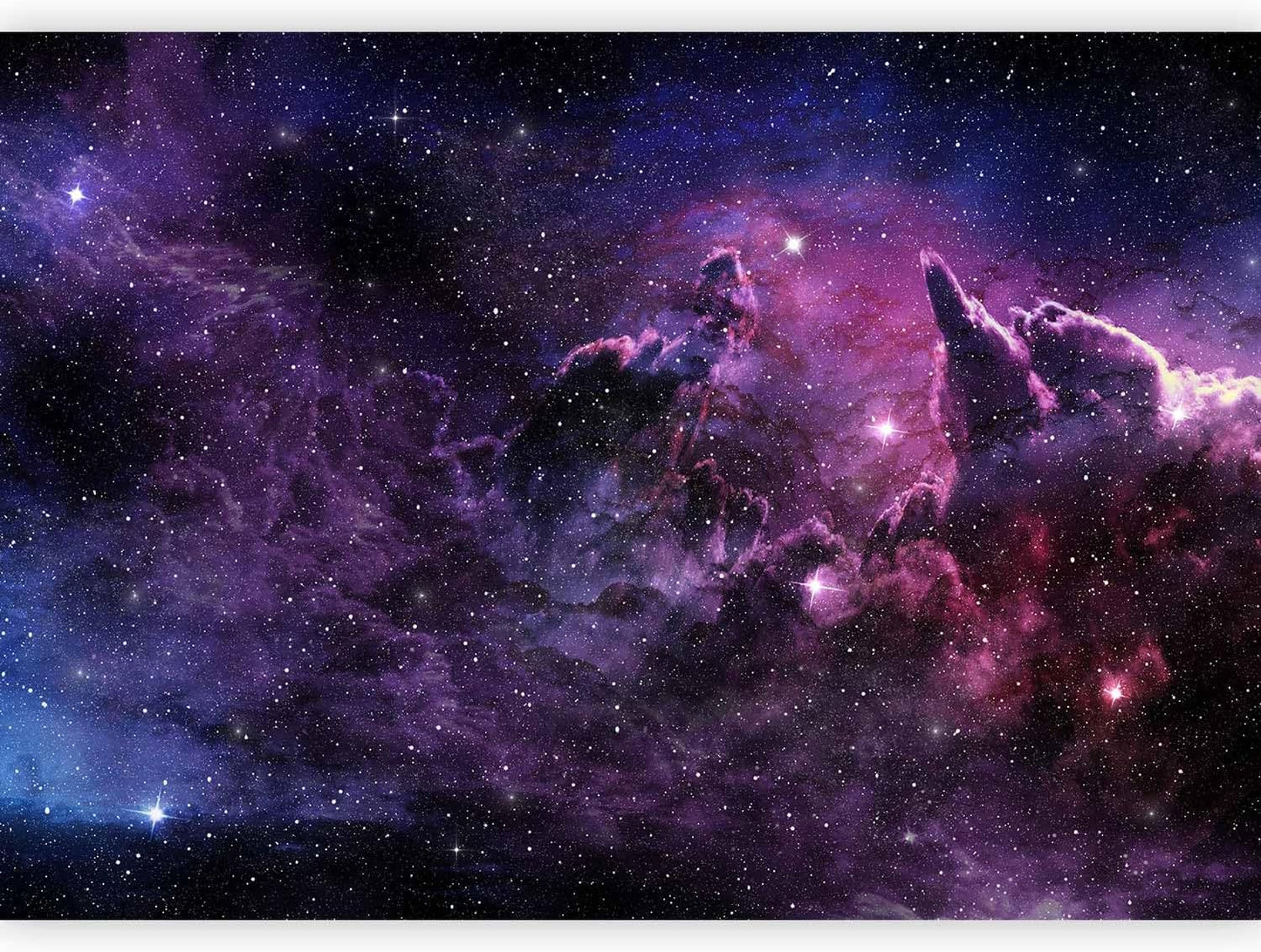 artgeist Wall Mural Cosmos Galaxy 197x138 in - XXL Non-Woven Wallpaper Fleece Wall Decor Photo Print Picture Image Design Home a-C-0022-a-a