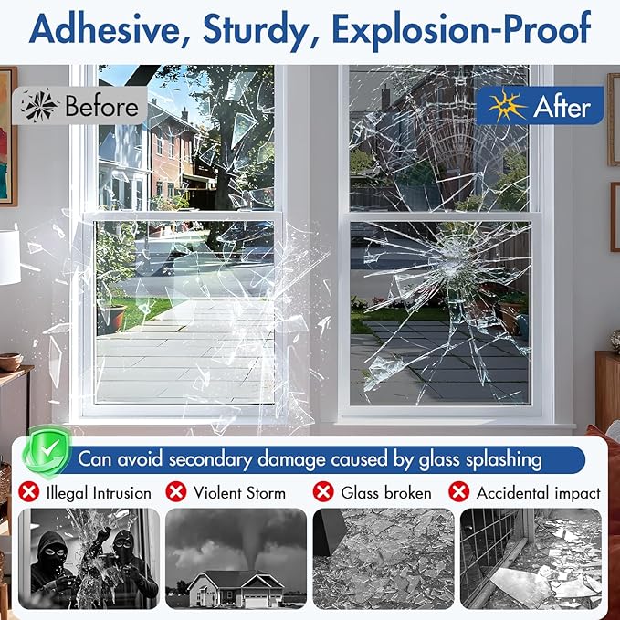 Coavas One Way Privacy Window Film,Daytime Window Tint for Home, Reflective Mirror Glass Window Film See Out Not in,Heat UV Blocking Anti-Glare Window Covers with 3 Tools, 23.6x197Inch, Black