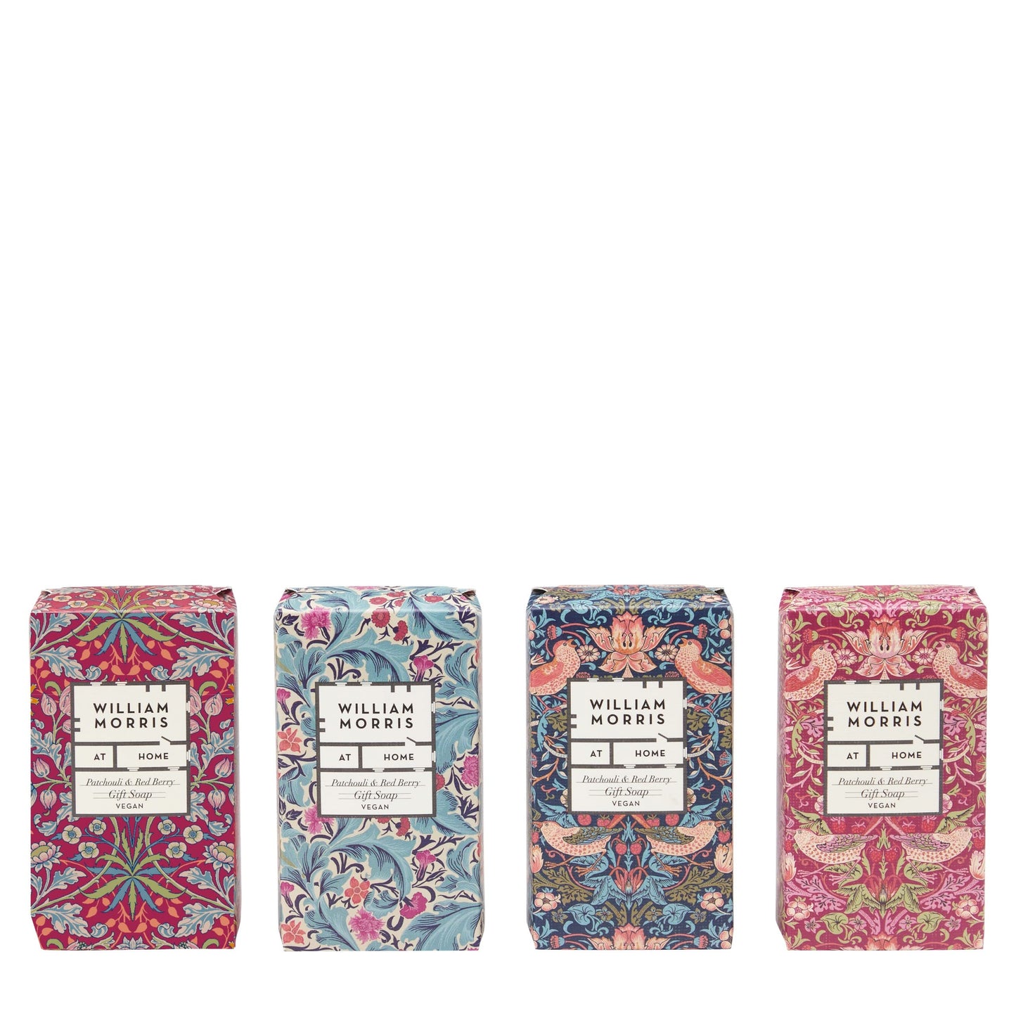 Christmas 2022 by William Morris At Home Strawberry Thief Guest Soaps