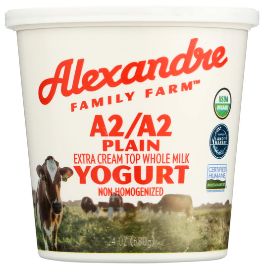 6% Double Cream Top Yogurt, 24 Ounce
