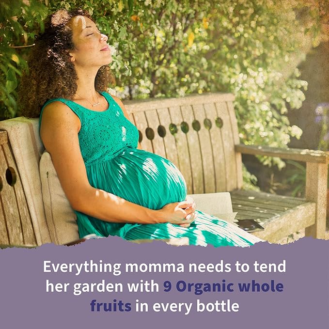 Garden of Life Organics Prenatal Gummies Multivitamin with Vitamin D3, B6, B12 & Oceans Mom Prenatal Fish Oil DHA, Omega 3 Fish Oil Supplement - Strawberry, 350m