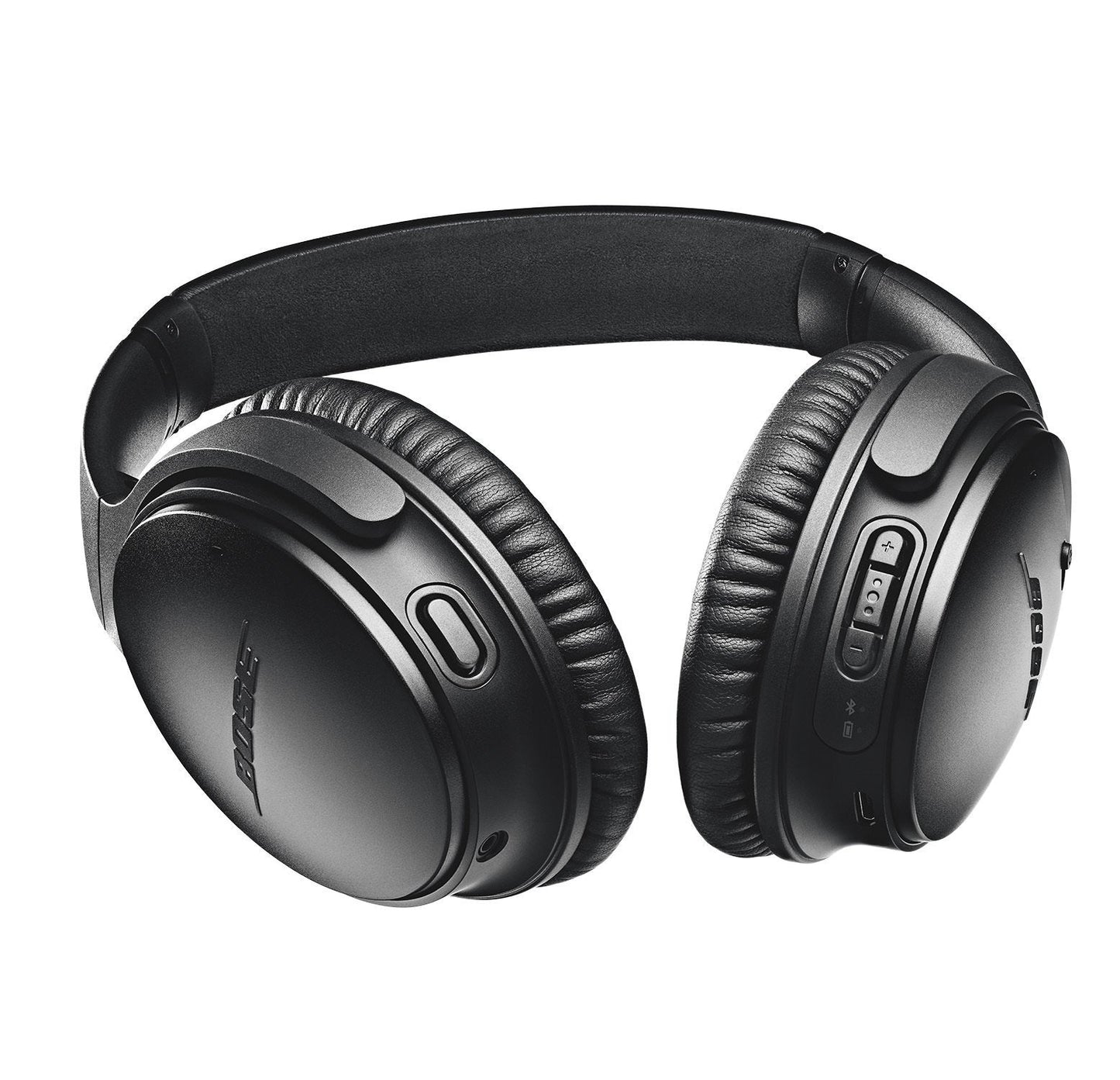 Bose QuietComfort 35 (Series II) Wireless Headphones, Noise Cancelling - Black (Renewed)