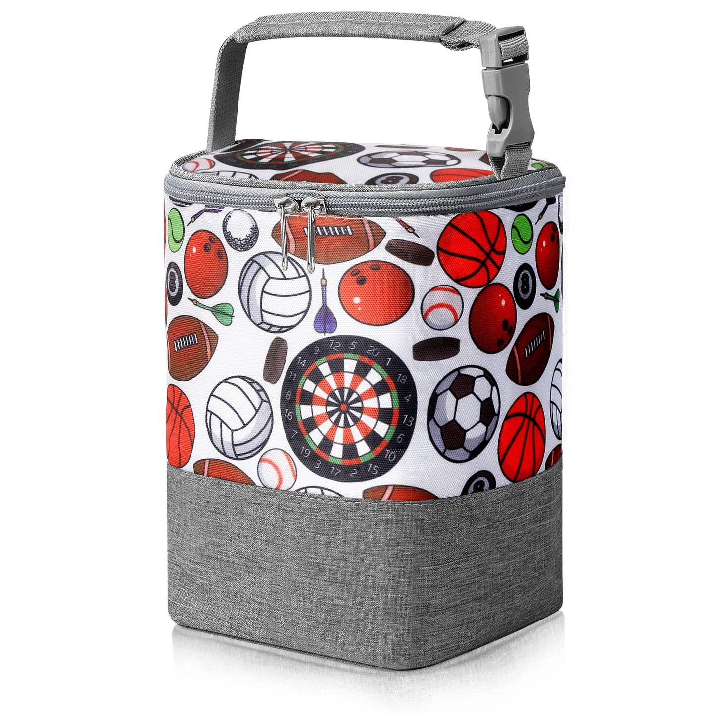 Accmor Breastmilk Cooler Bag, Baby Bottle Cooler Bags, Insulated Bottle Cooler Tote Bags On The Go, Fits 4 Large 8oz Bottles, for Nursing Mom Daycare Travel