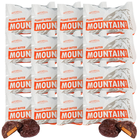 Brown & Haley PEANUT BUTTER MOUNTAIN BAR - Chocolate Candy with Peanuts and Creamy Center - Individually Wrapped Candy - Chocola