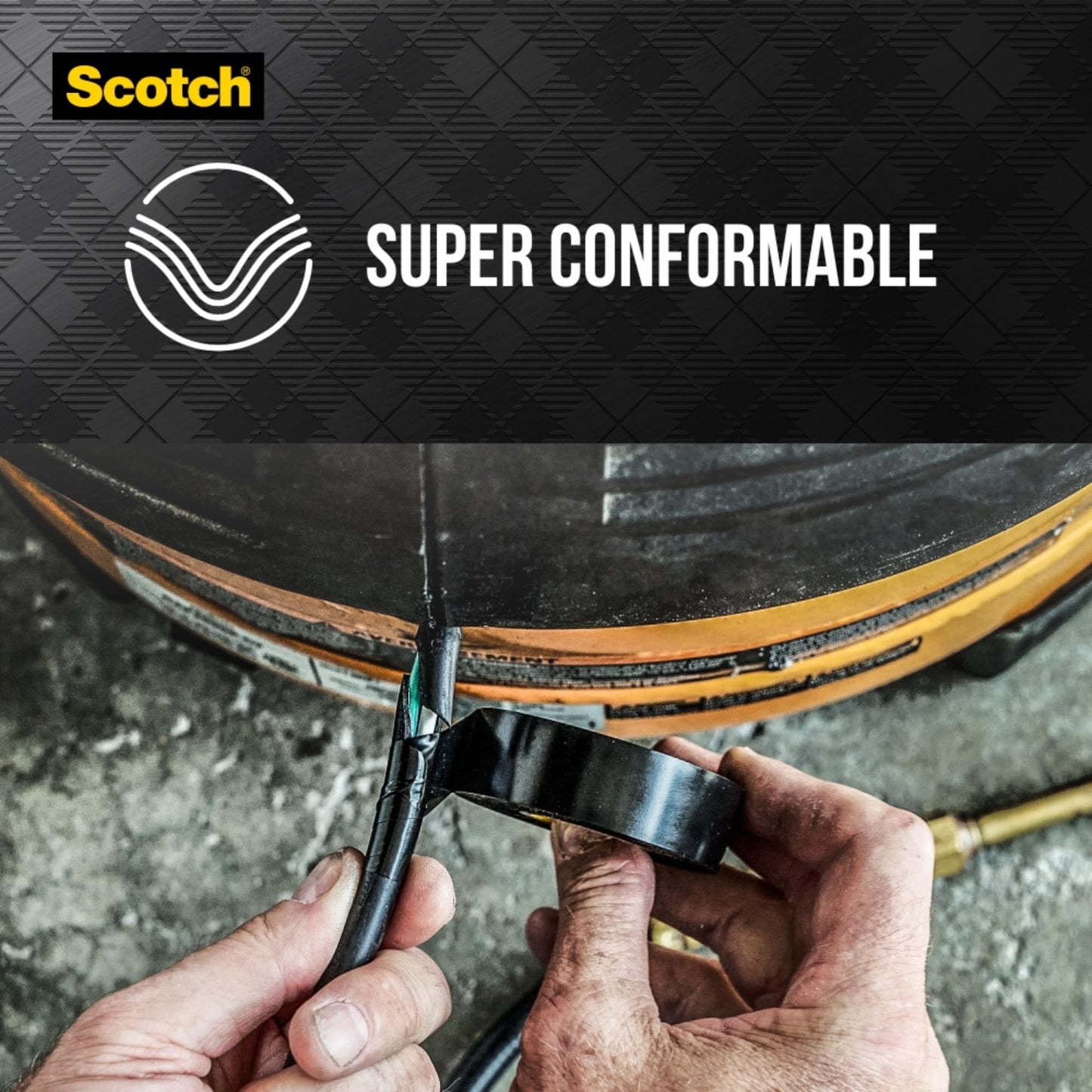 Scotch 3M Super 33+ Vinyl Electrical Tape.75-Inch by 66-Feet, 10-Pack