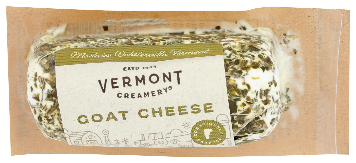 Vermont Creamery, Chvre with Herbs, Log, 4 oz