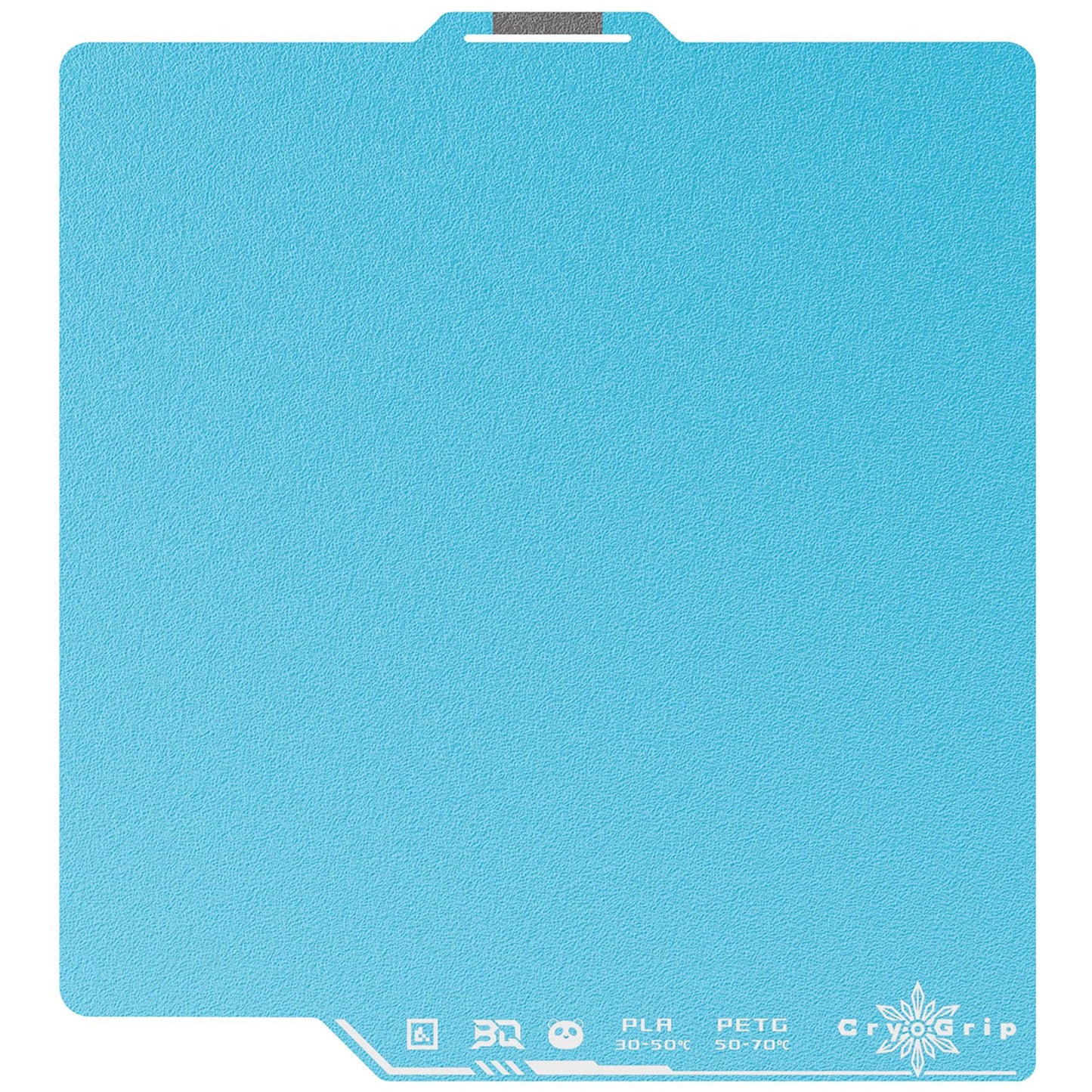 BIQU CryoGrip Pro Frostbite Cold Build Plate for Bambu-Lab P2S P1S P1P X1C X1E A1 3D Printers, Super-Tack Spring Steel Sheet, 257x257mm, Room Temperature Printing, Double-Sided