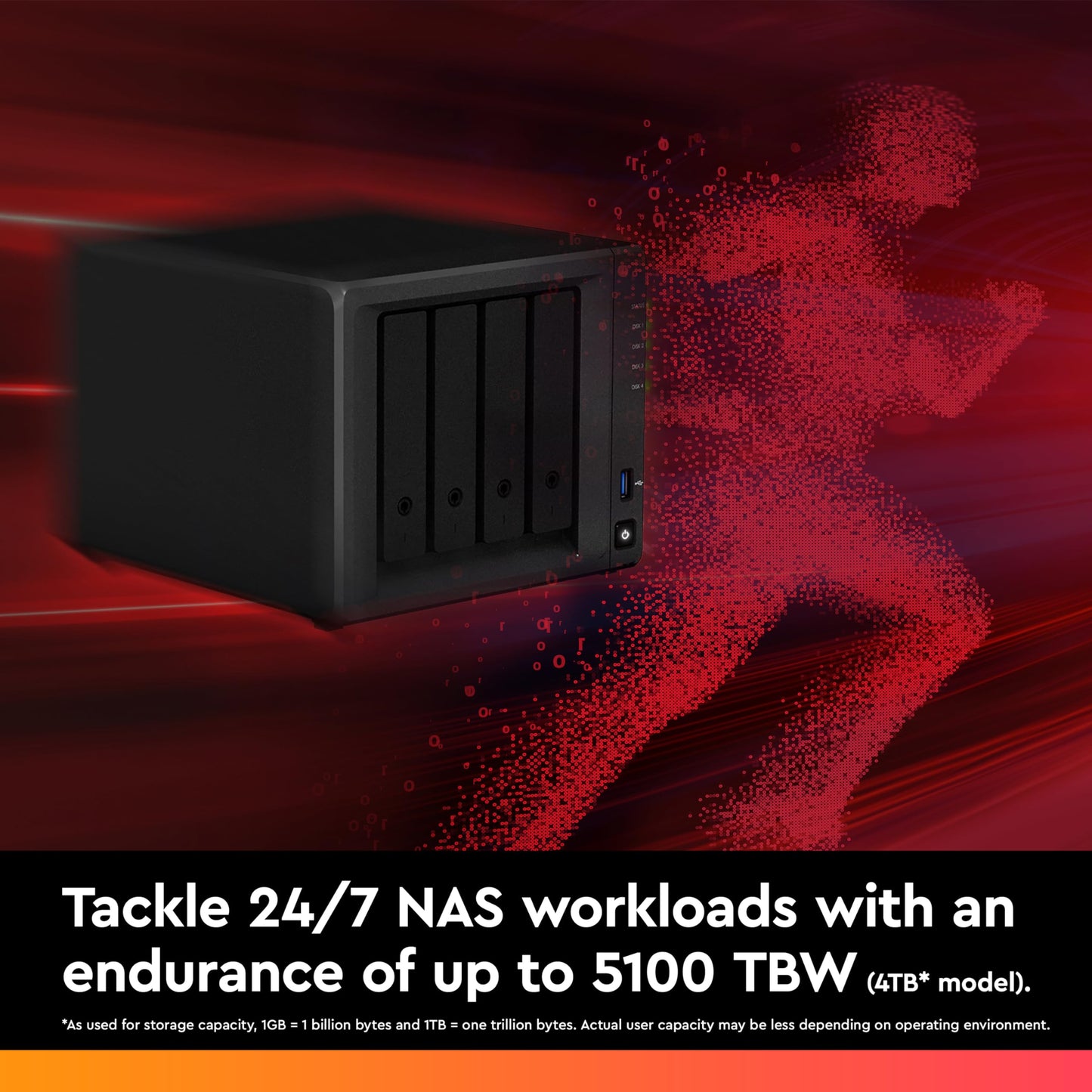 Western Digital 4Tb Wd Red Sn700 Nvme Internal Solid State Drive Ssd For Nas Devices - Gen3 Pcie, M.2 2280, Up To 3,400 Mb/S - W
