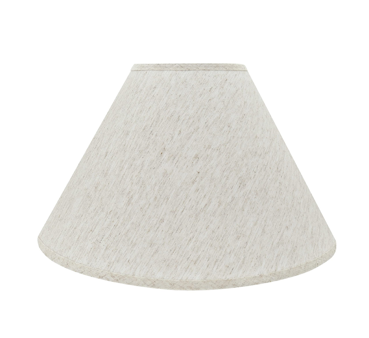 Aspen Creative Transitional Hardback Lamp Shade, Empire Shape, Flaxen, 18in Wide, Model 32772, Size 7in x 18in x 12 1/2