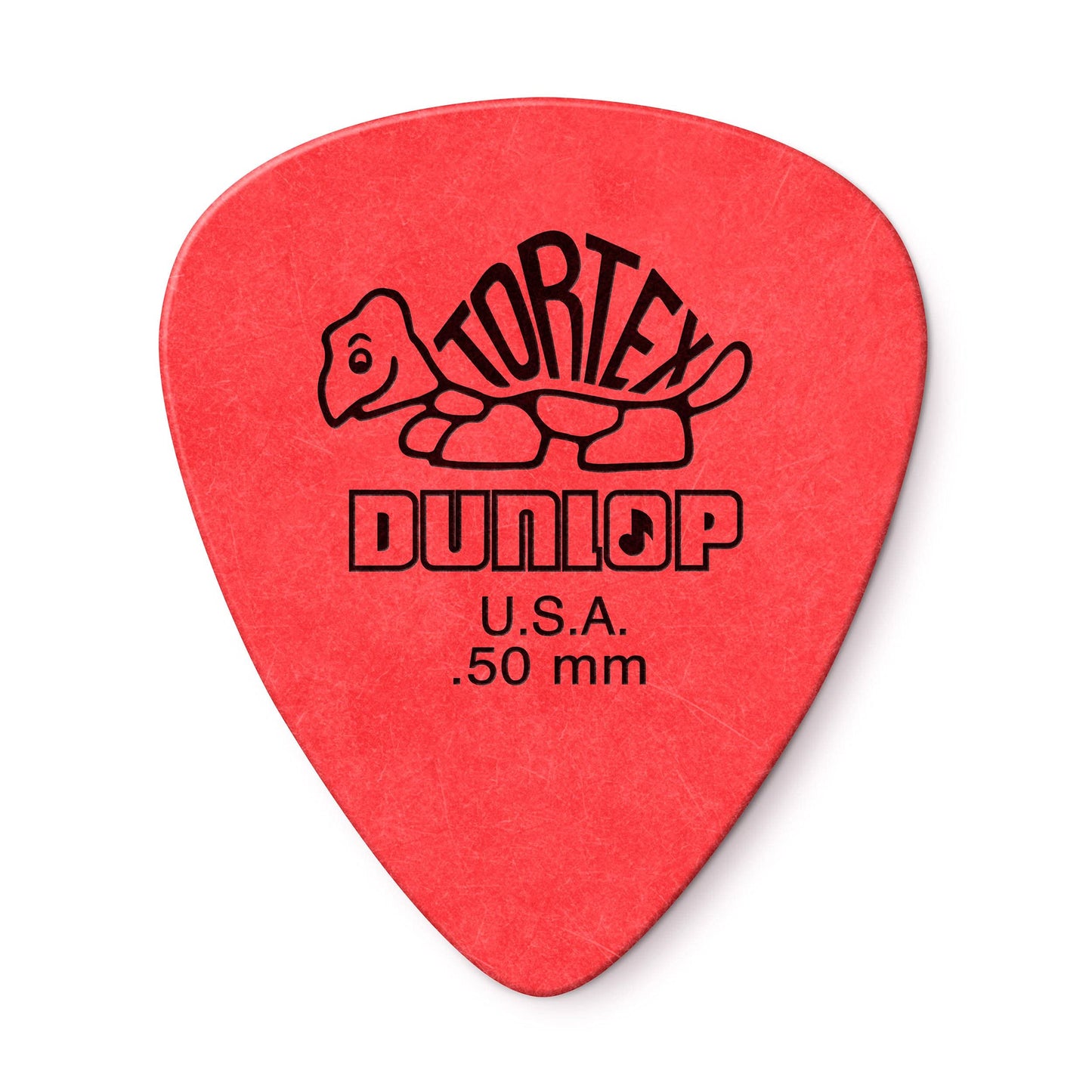 Jim Dunlop 418R.50 Tortex Standard, Red, .50Mm, 72/Bag