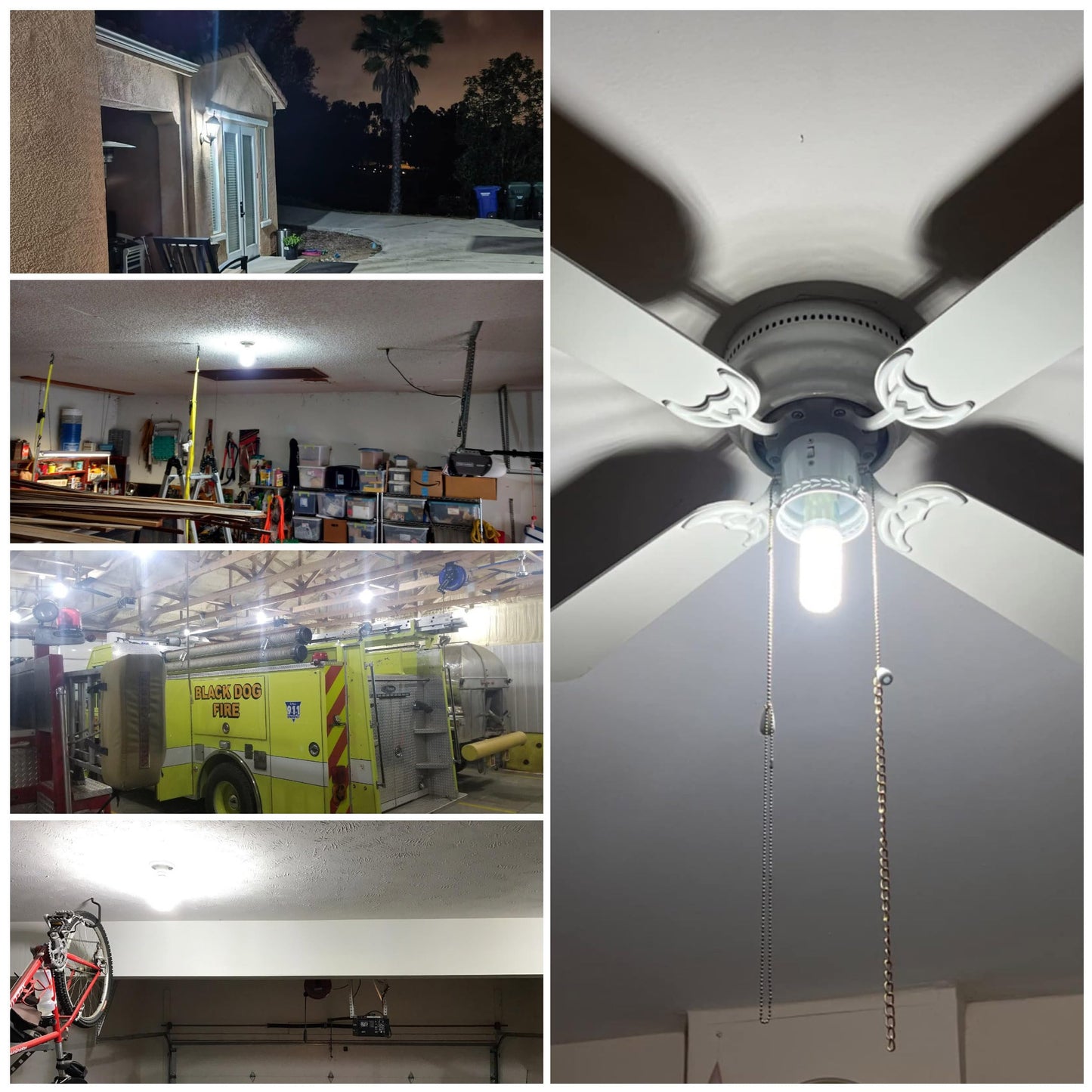 Big 1.57X 5.03 Inch  E12 150W Replacement Led Candelabra Bulbs C7 6000K Daylight Bright 2200 Lm T6 E12 15W Led Chandelier Light Bulbs For Ceiling Fan Pendant Lighting Floor Lamp Non-Dimmable 4 Pack
