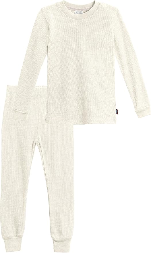 City Threads Baby Boys Thermal Underwear Set Sensory Friendly Kids Long Johns, Thermal Set for Boys Base Layer for Ski