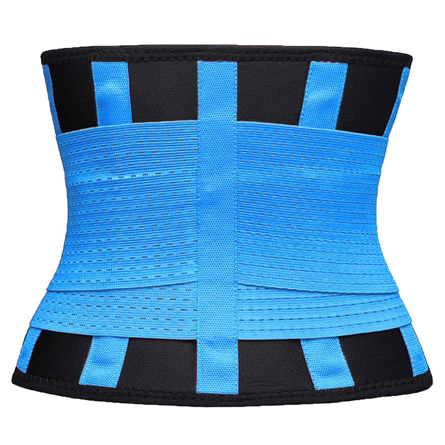VENUZOR Waist Trainer Belt for Women - Waist Cincher Trimmer - Slimming Body Shaper Belt - Sport Girdle Belt (UP Graded)(Blue,Large)