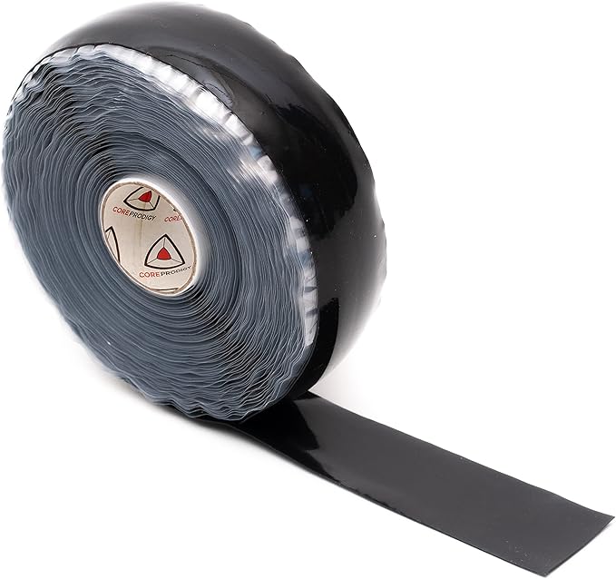 Core Prodigy Fusion Grip Tape - Silicone Rubber Wrap for Pull Up Bars, Barbells, Dumbbells, Sports and Gym Equipment, and ...