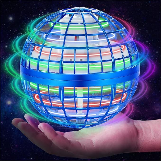 OFUN Flying Orb Ball Toys 2025 - Hover Ball Cosmic Globe Boomerang, Hand Controlled Drone Orbit, Cool Spinning Outdoor Toy...
