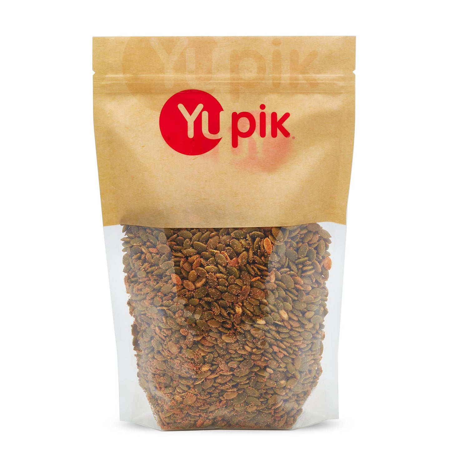 Yupik Spicy Buffalo Pumpkin Seeds, 2.2 lbs, Seasoned & Roasted Seeds, Crunchy Snack or Salad Topper, Vegan, Non GMO, No Preserva