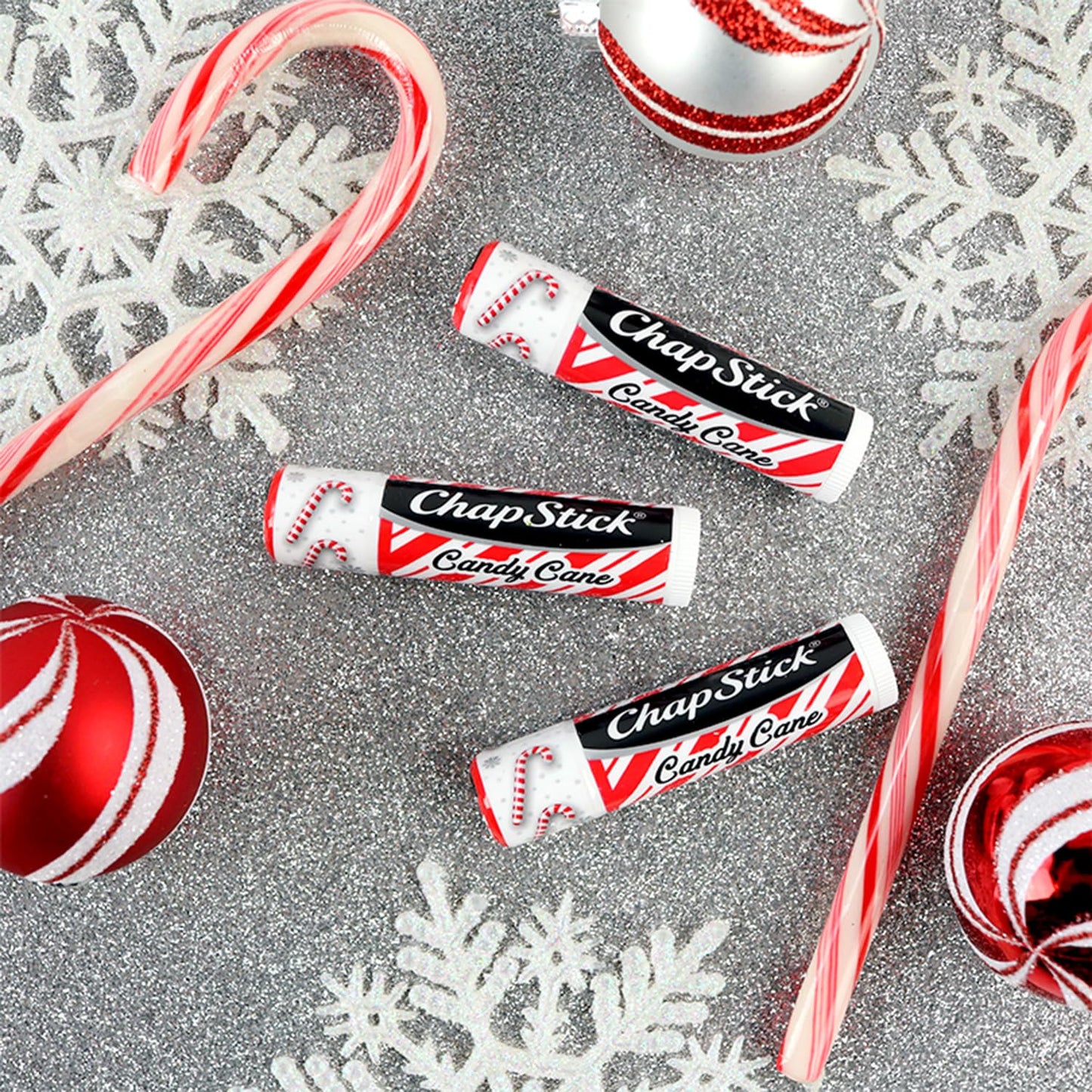 ChapStick Holiday Lets Celebrate Christmas Tree Lip Balm Gift Set for Lip Care - 0.15 Fl oz (Pack of 4)