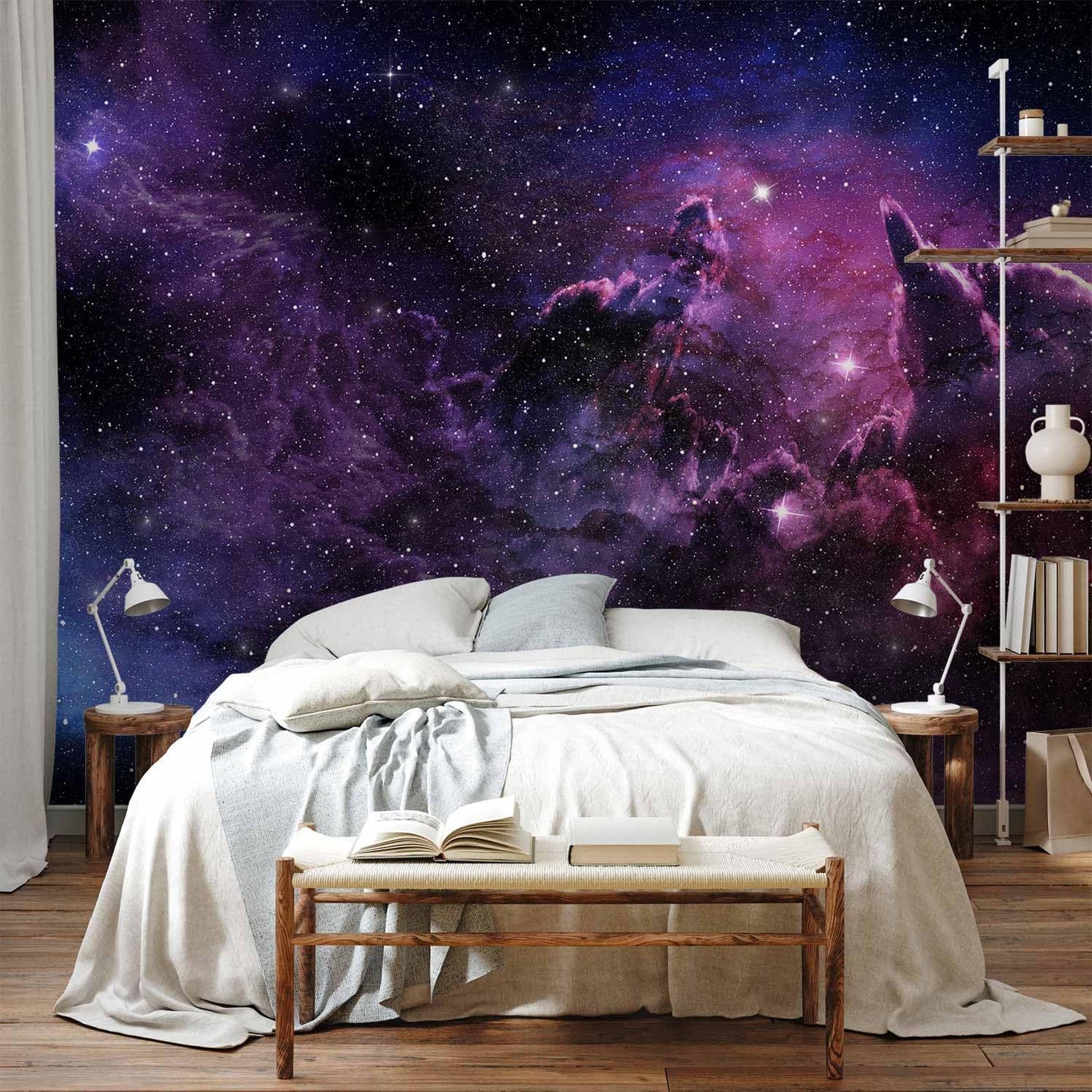 artgeist Wall Mural Cosmos Galaxy 118x83 in - XXL Non-Woven Wallpaper Fleece Wall Decor Photo Print Picture Image Design Home a-C-0022-a-a