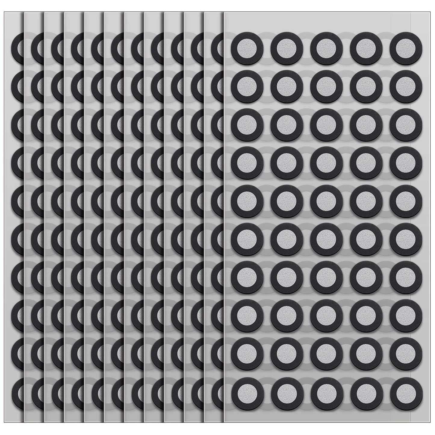Marspark 12 Sheets 600 Dots 6.0Mm 3D Scanning Markers For 3D Scanner Accurate Tracking Dots Reference Point Markers Diffuse Refl