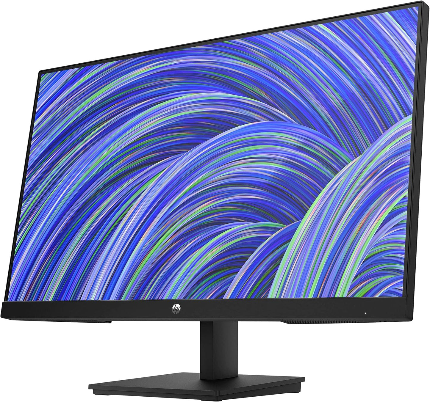 Hp V24I 24 1080P Computer Monitor Bundle With Ergoflexy Dual Monitor Mount, 24 Ips Fhd (1920X1080) 75Hz Anti-Glare Display, Amd