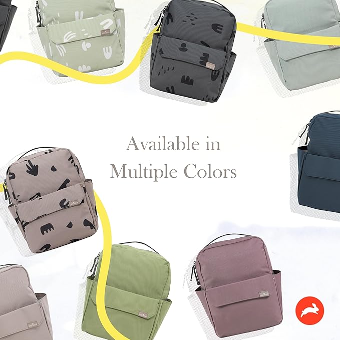 RED ROVR Mini Roo Lightweight Backpack | 6 pockets for everyday essentials (Pear Doodle)