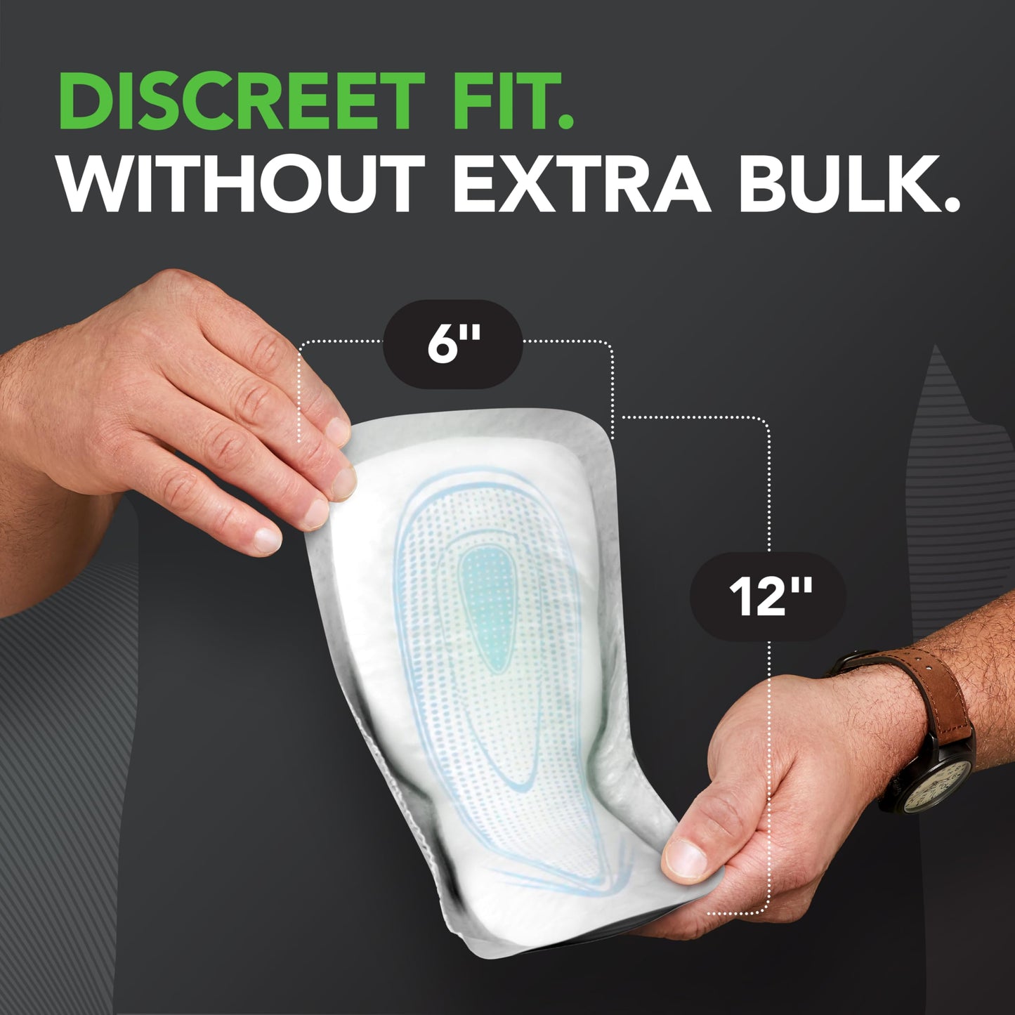 Depend Guards Incontinence Pads for Men, Maximum Absorbency, 52 Count, Packaging May Vary
